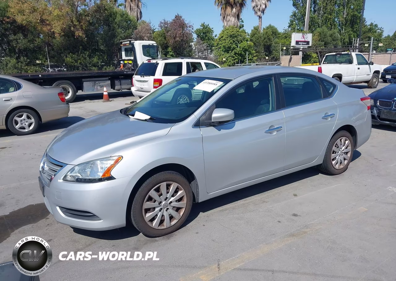 2014 Nissan Sentra S VIN:3N1AB7AP1EL684296 - 2