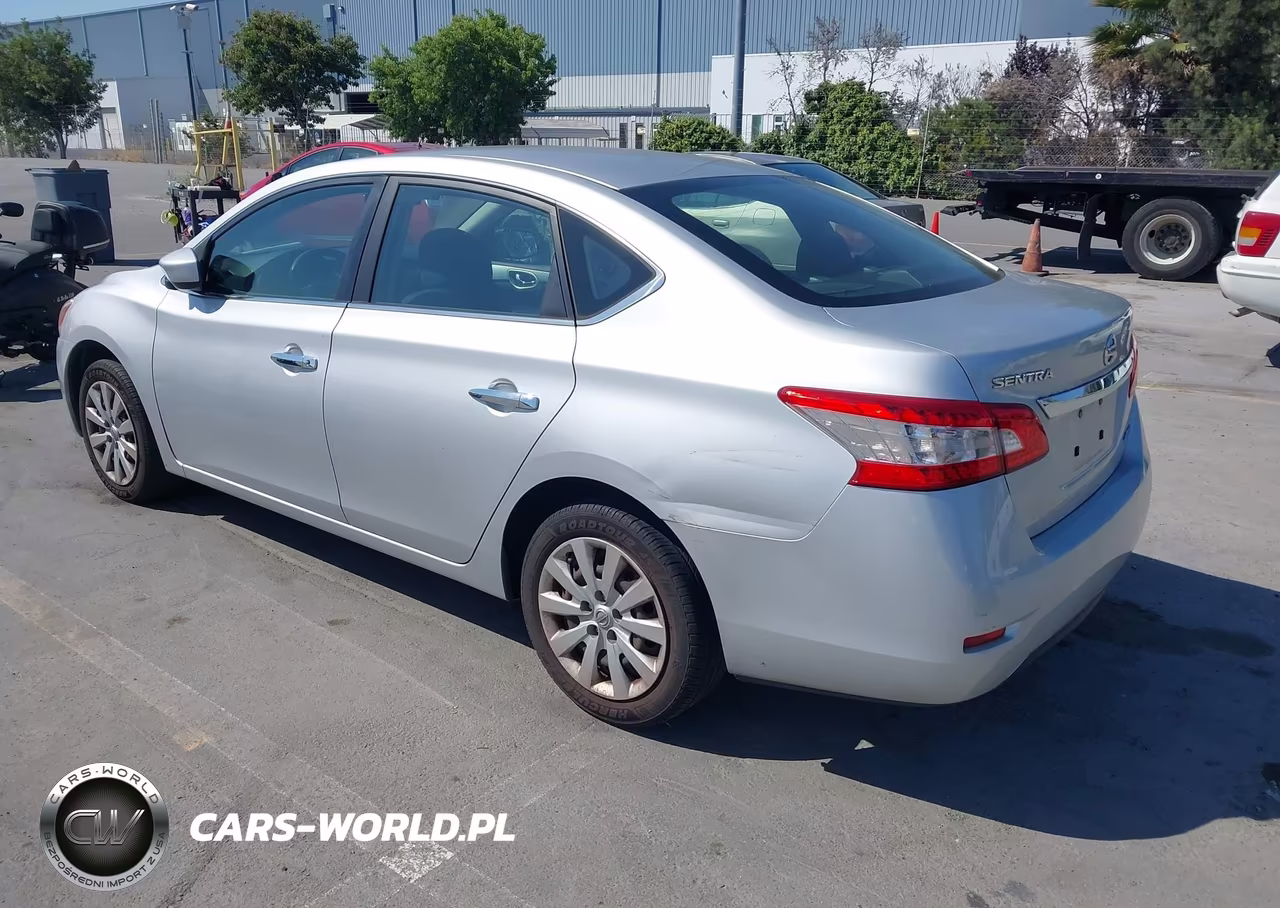 2014 Nissan Sentra S VIN:3N1AB7AP1EL684296 - 3
