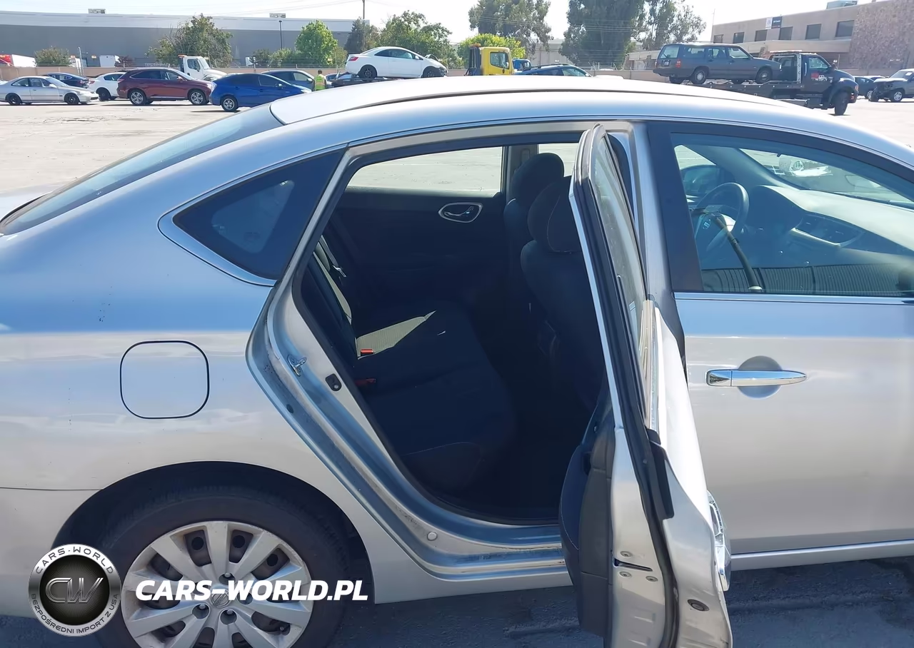 2014 Nissan Sentra S VIN:3N1AB7AP1EL684296 - 8