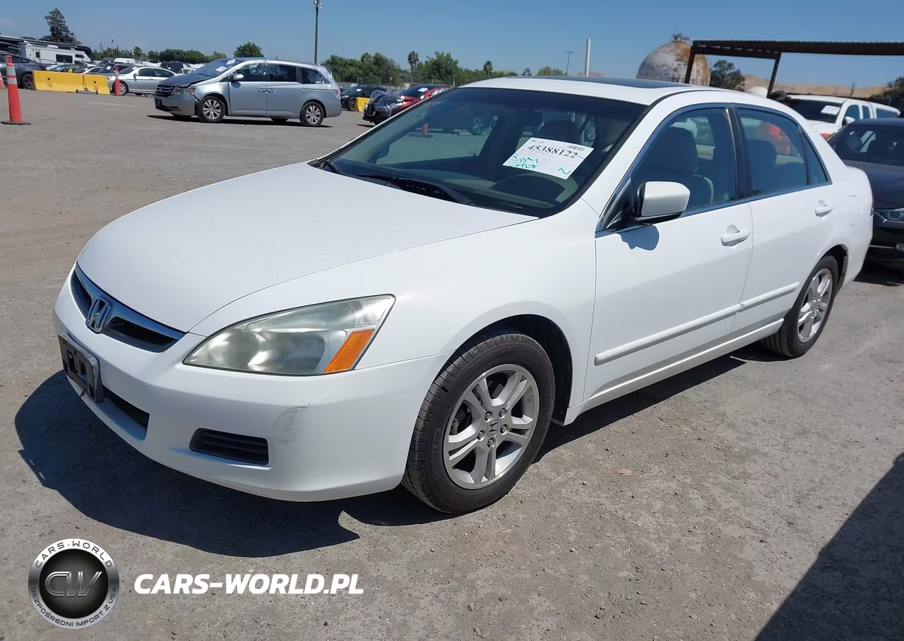 2007 Honda Accord 2.4 Ex VIN:1HGCM55797A140896 - 2
