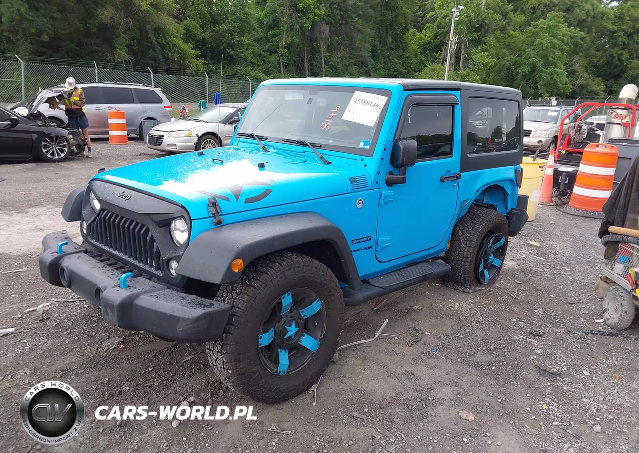 2018 Jeep Wrangler Jk Sport S 4X4 VIN:1C4AJWAGXJL809392 - 2