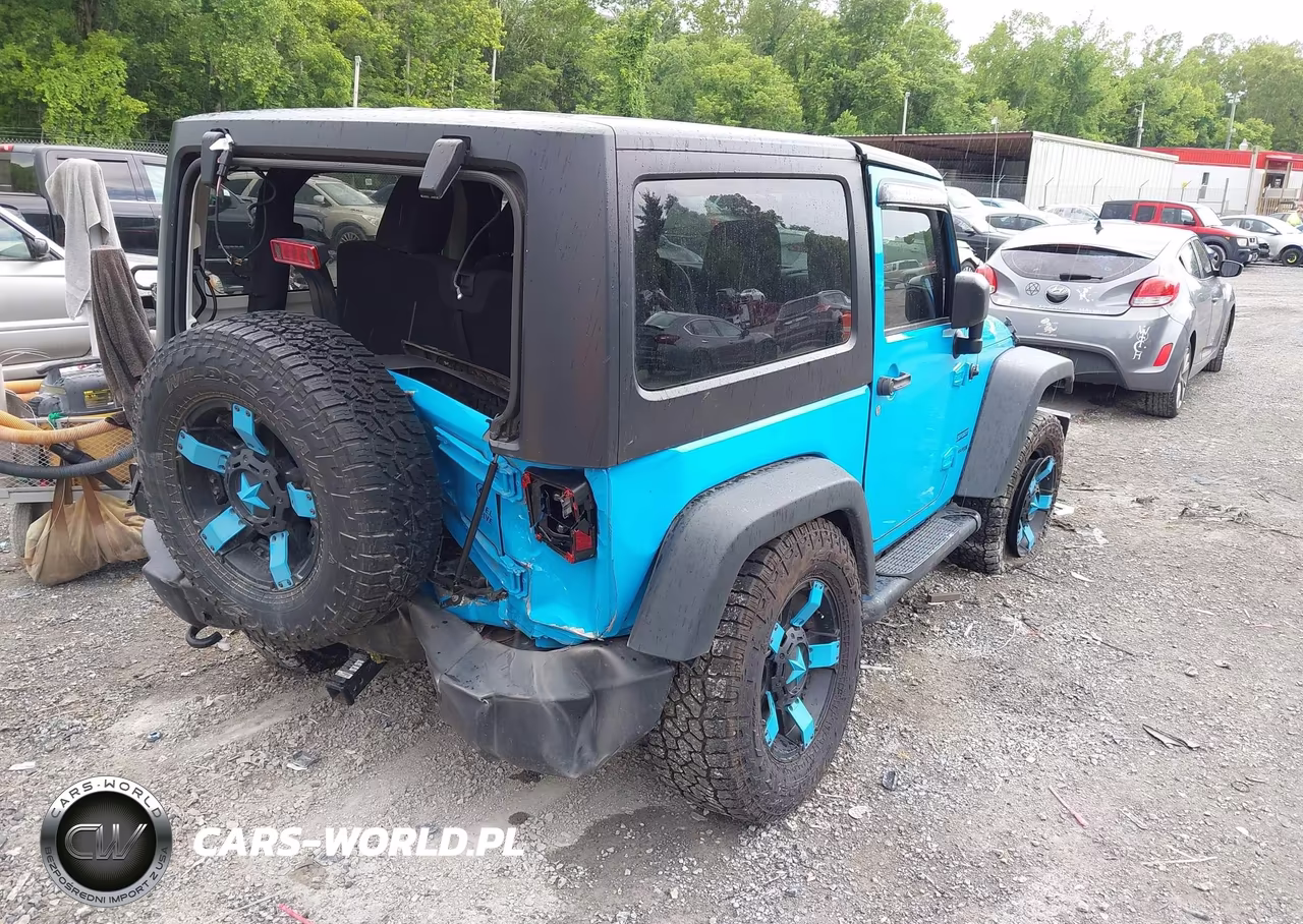 2018 Jeep Wrangler Jk Sport S 4X4 VIN:1C4AJWAGXJL809392 - 4