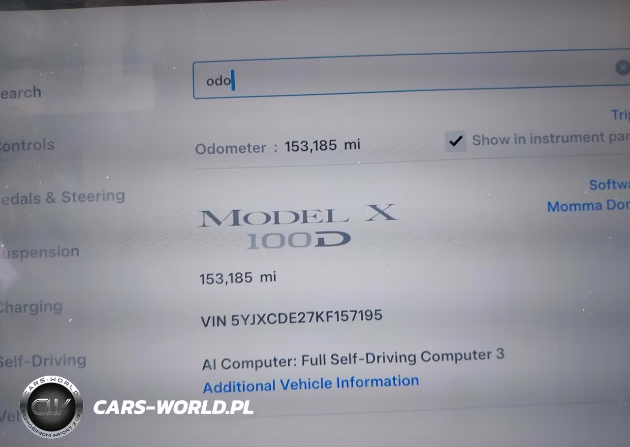 2019 Tesla Model X 100D-75D-Long Range-Standard Range VIN:5YJXCDE27KF157195 - 7