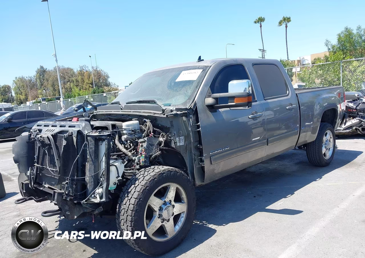 2012 GMC Sierra 2500Hd Slt VIN:1GT121CG7CF177286 - 2