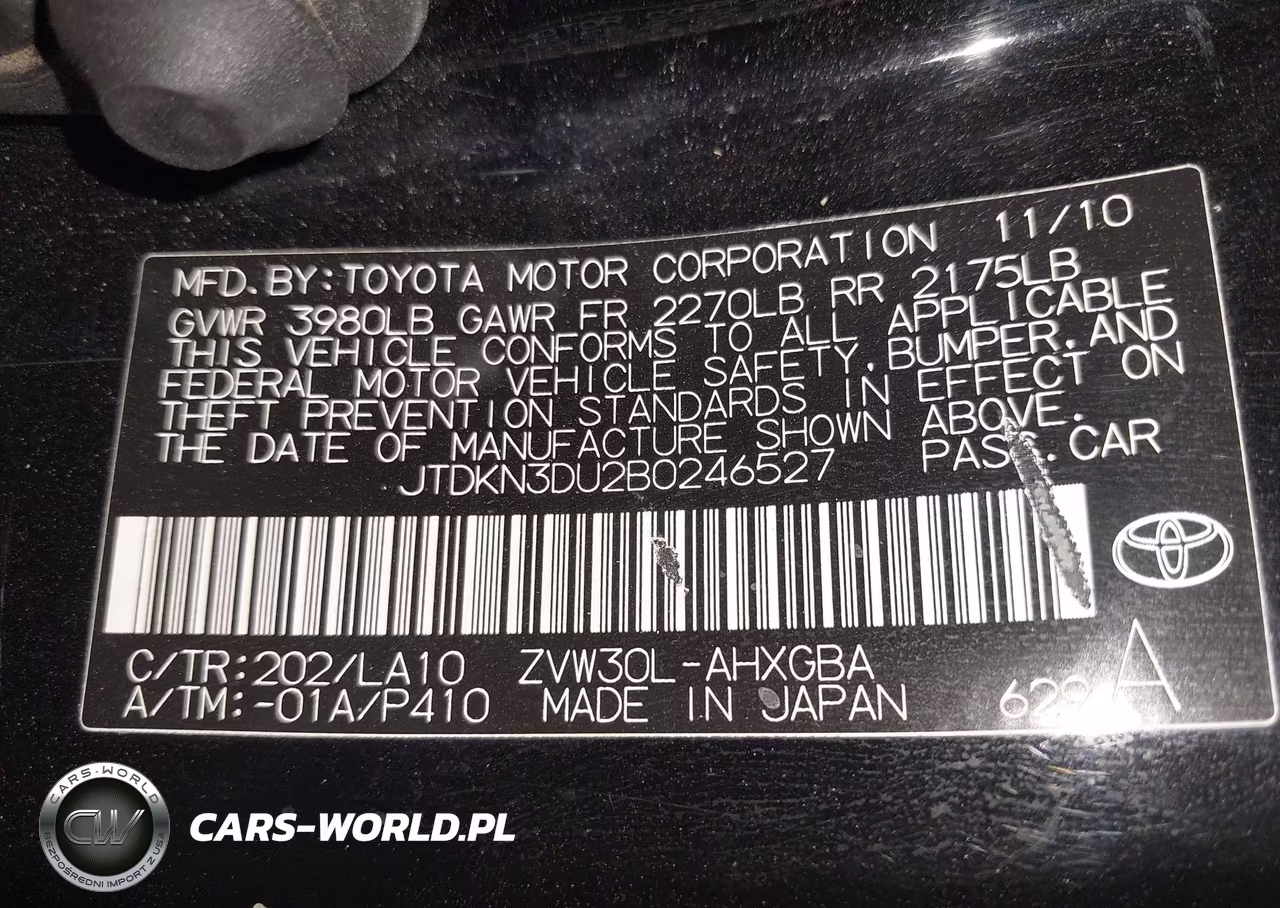 2011 Toyota Prius Four VIN:JTDKN3DU2B0246527 - 9