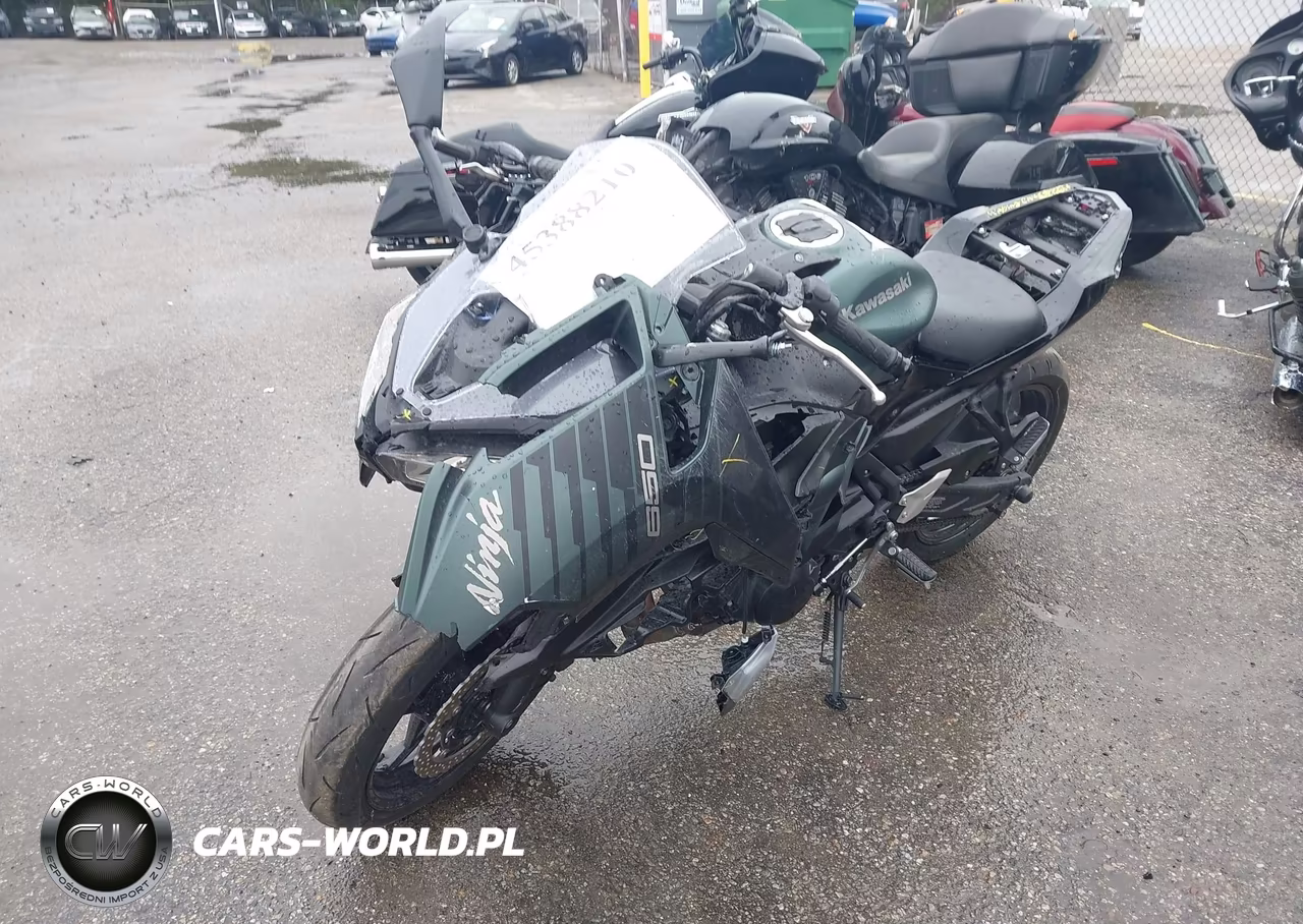 2025 Kawasaki Ex650 P VIN:ML5EXEP18SDAF6916 - 2