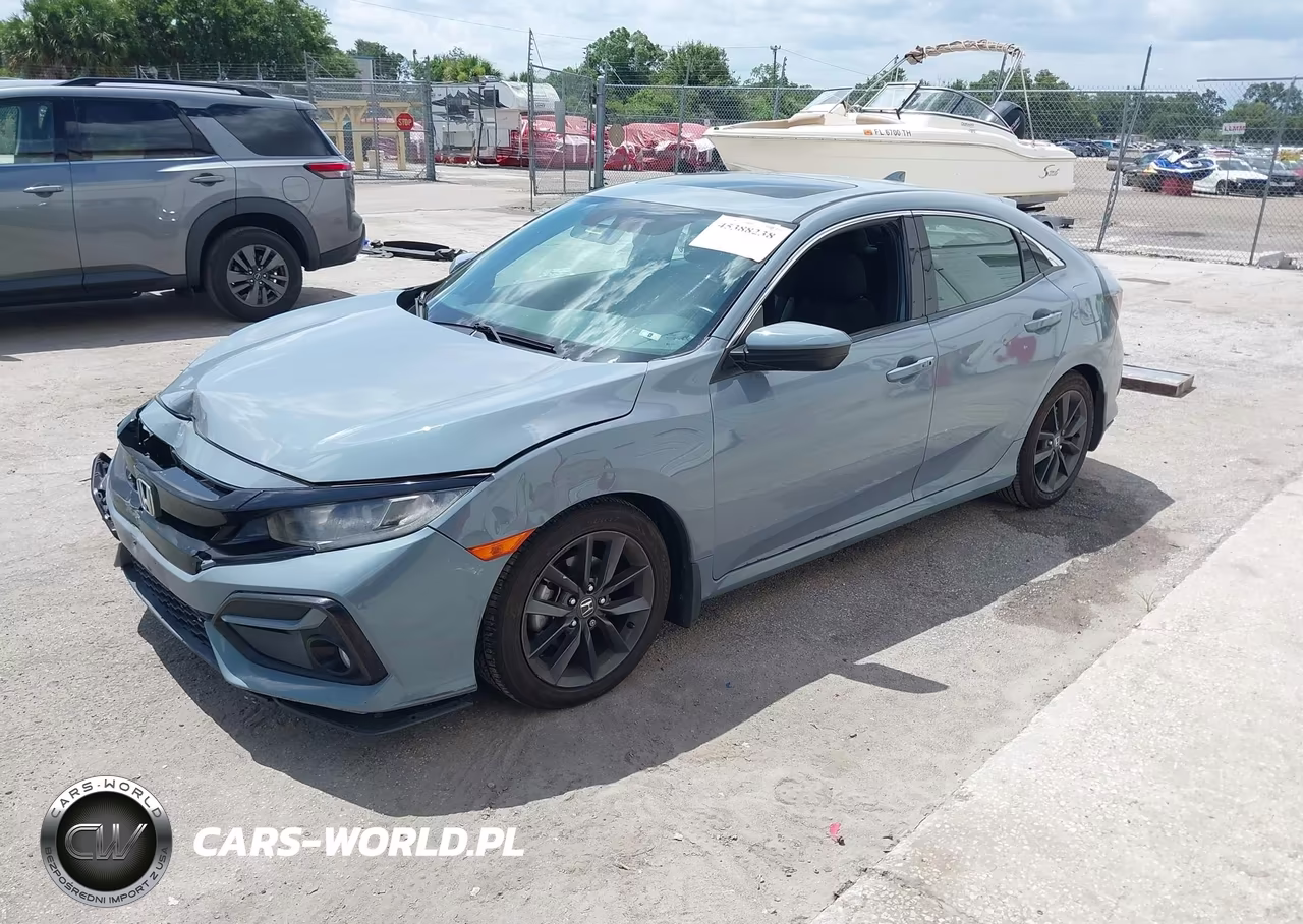 2020 Honda Civic Ex VIN:SHHFK7H63LU419213 - 2