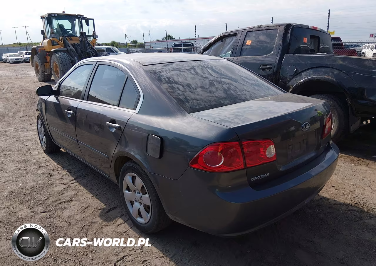 2008 Kia Optima Lx VIN:KNAGE123285257346 - 3