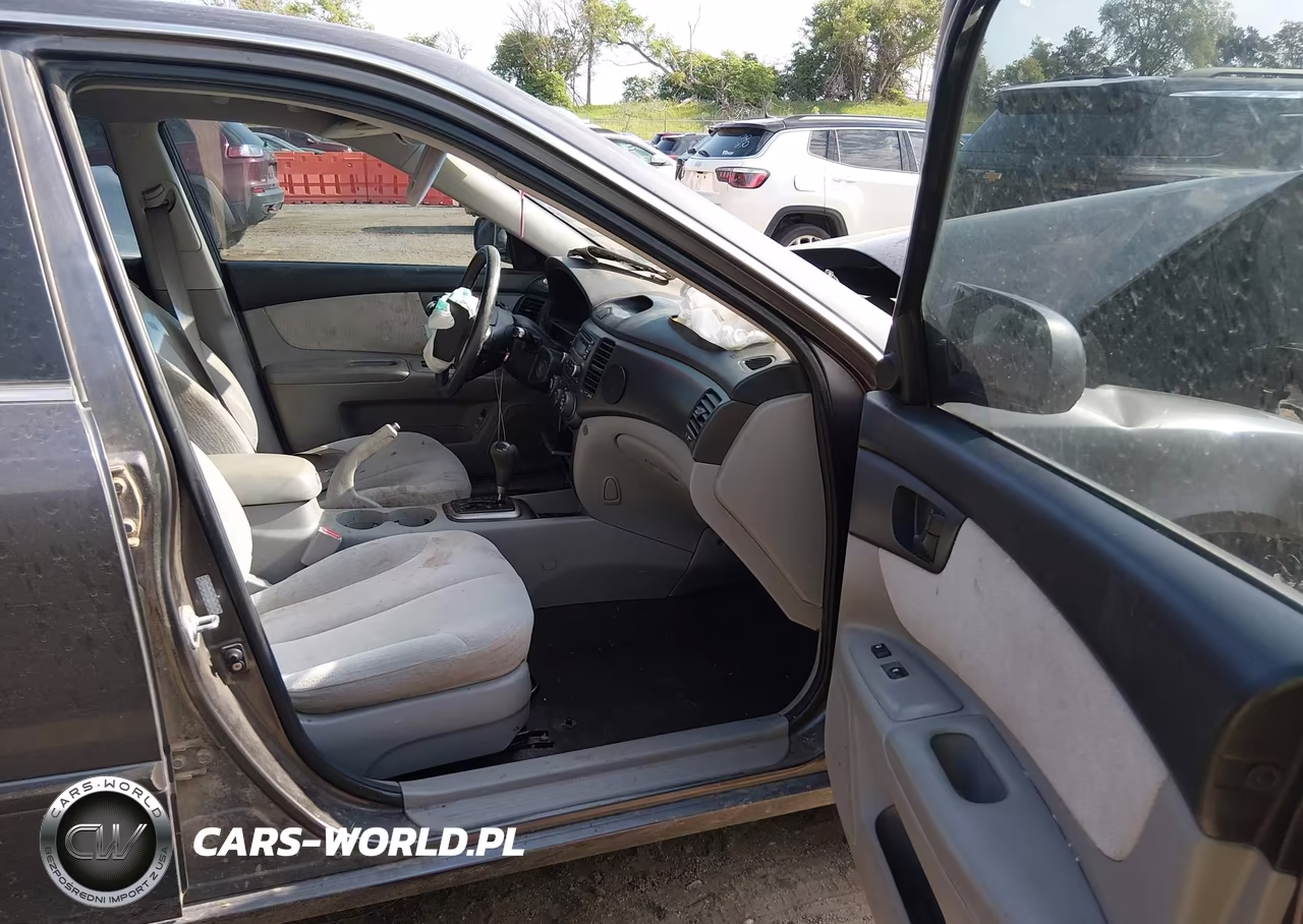 2008 Kia Optima Lx VIN:KNAGE123285257346 - 5