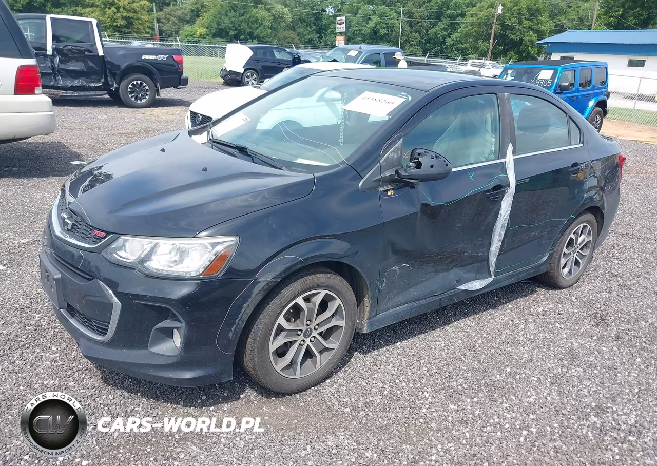 2018 Chevrolet Sonic Lt Auto VIN:1G1JD5SG8J4108479 - 2