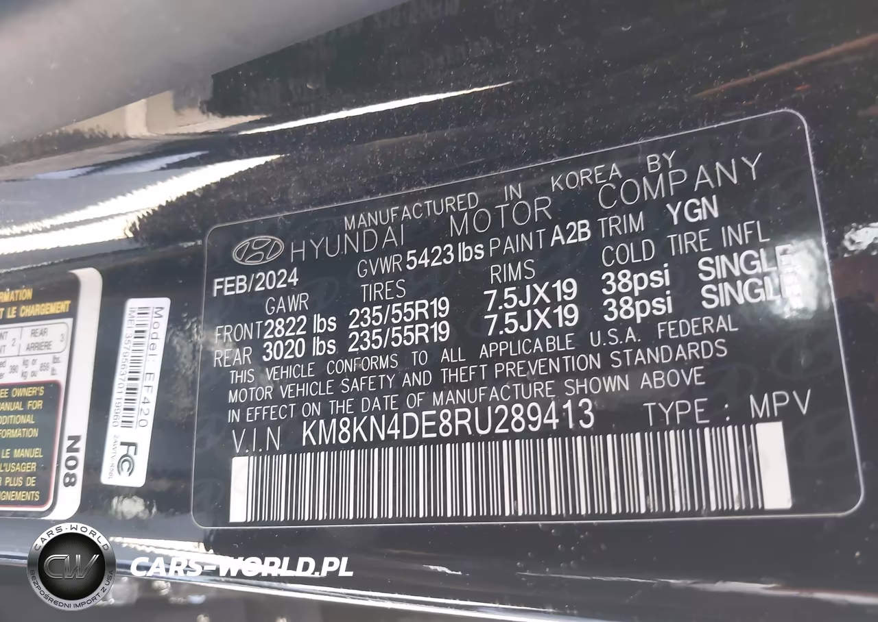2024 Hyundai Ioniq 5 Sel VIN:KM8KN4DE8RU289413 - 9