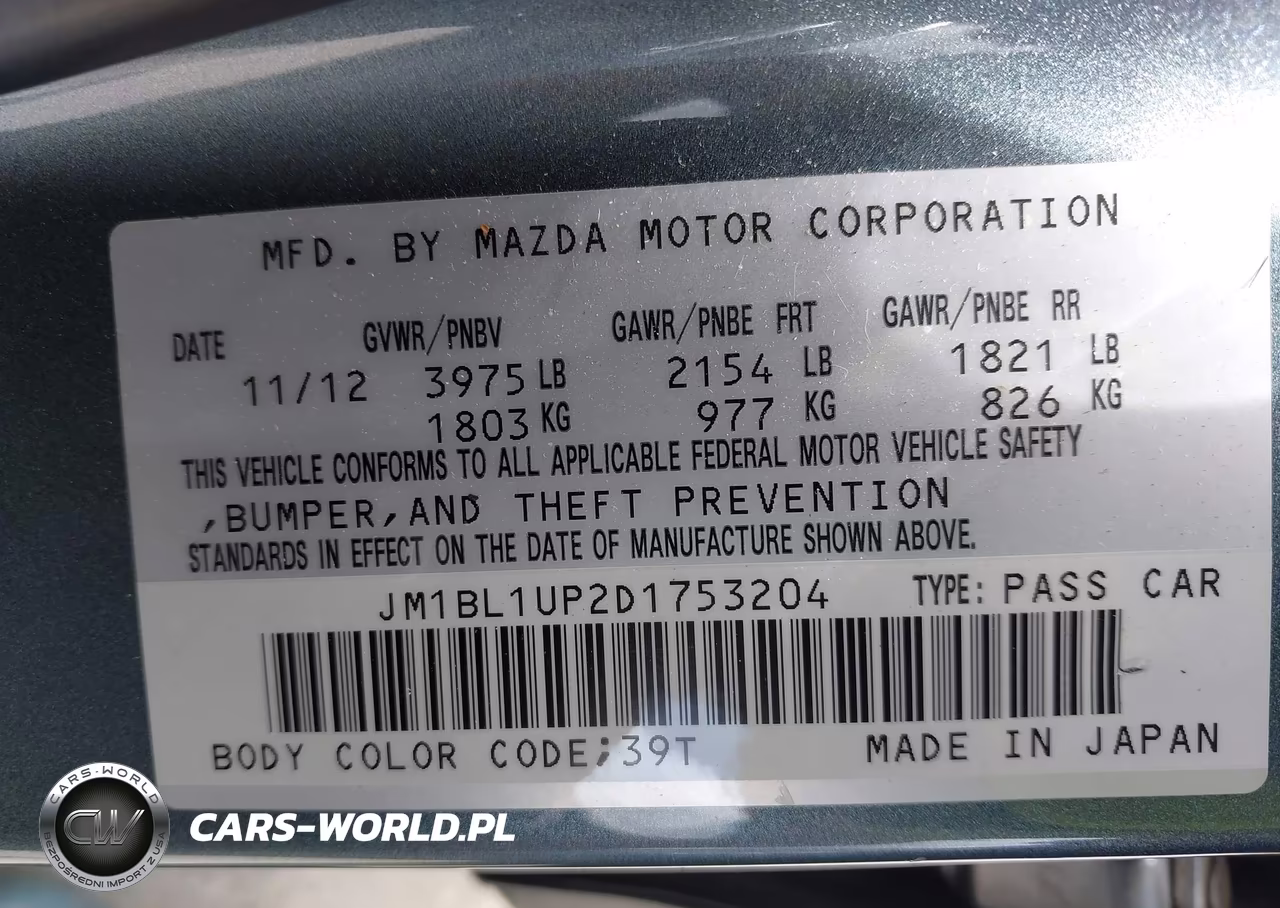 2013 Mazda Mazda3 I Sport VIN:JM1BL1UP2D1753204 - 9