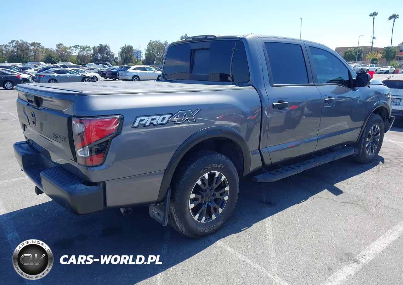 2021 Nissan Titan Pro-4X 4X4 VIN:1N6AA1ED1MN526145 - 4