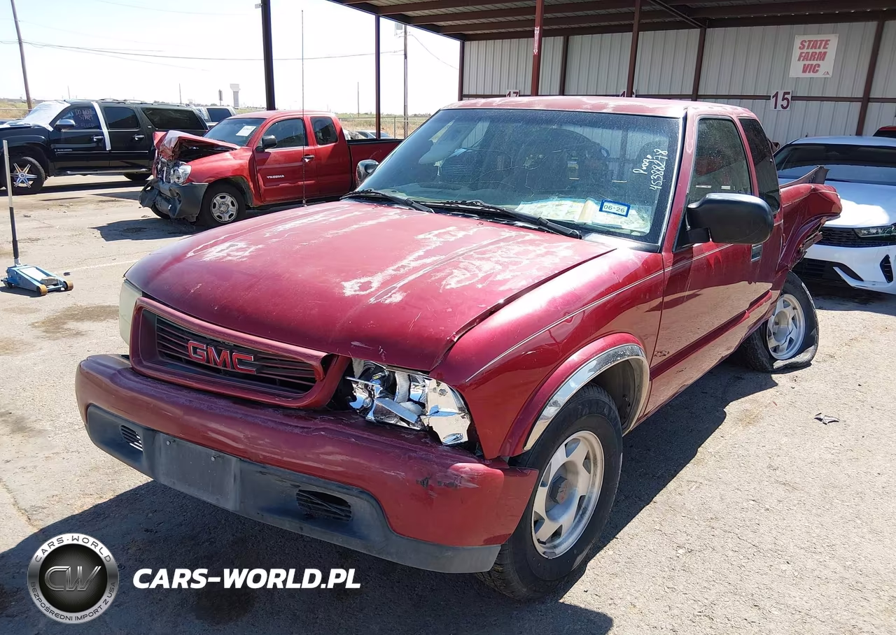 2001 GMC Sonoma Sls VIN:1GTCS19W618196470 - 2
