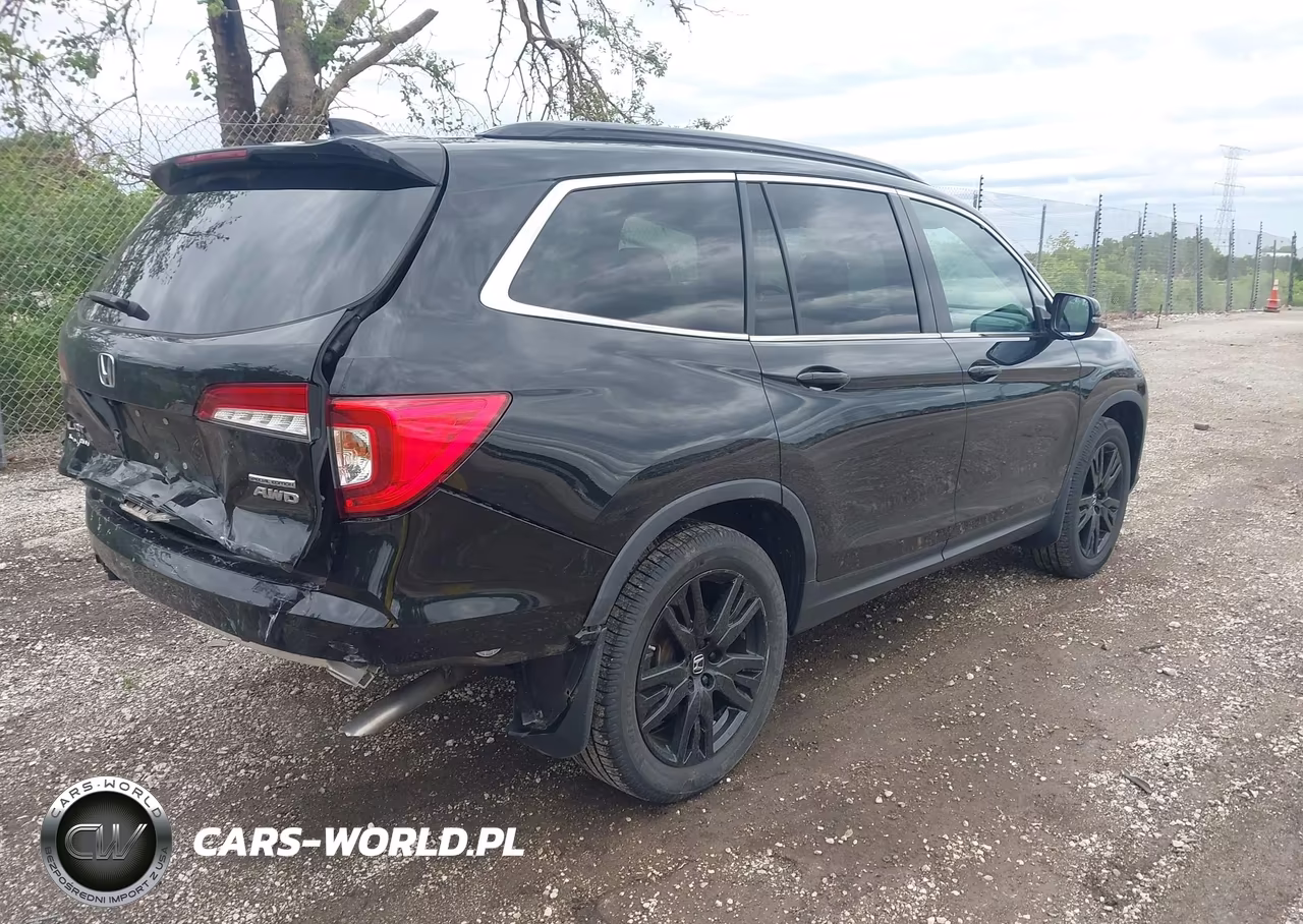 2021 Honda Pilot Awd Special Edition VIN:5FNYF6H24MB079299 - 4