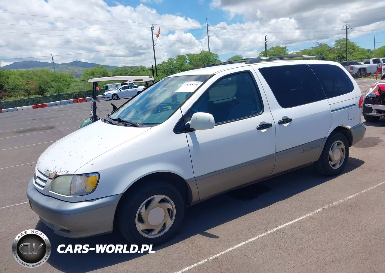 2002 Toyota Sienna Le VIN:4T3ZF13C12U452393 - 2