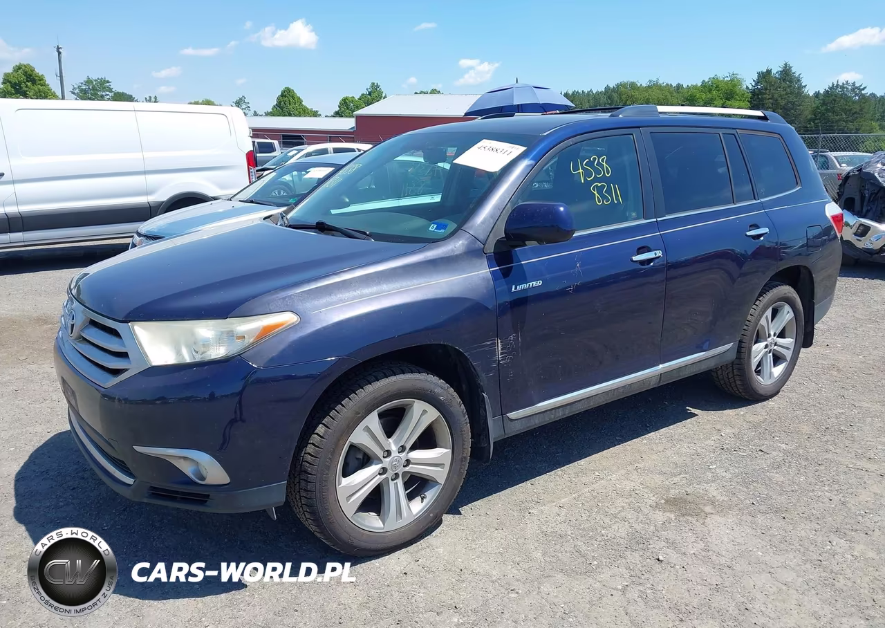 2013 Toyota Highlander Limited V6 VIN:5TDDK3EH3DS220893 - 2