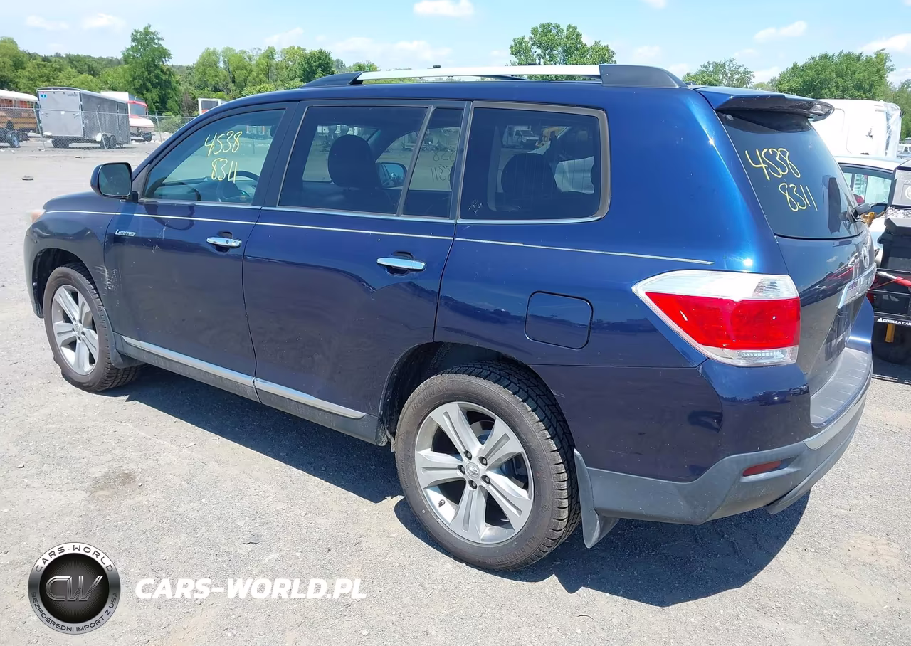 2013 Toyota Highlander Limited V6 VIN:5TDDK3EH3DS220893 - 3