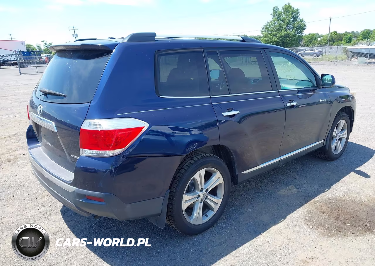 2013 Toyota Highlander Limited V6 VIN:5TDDK3EH3DS220893 - 4