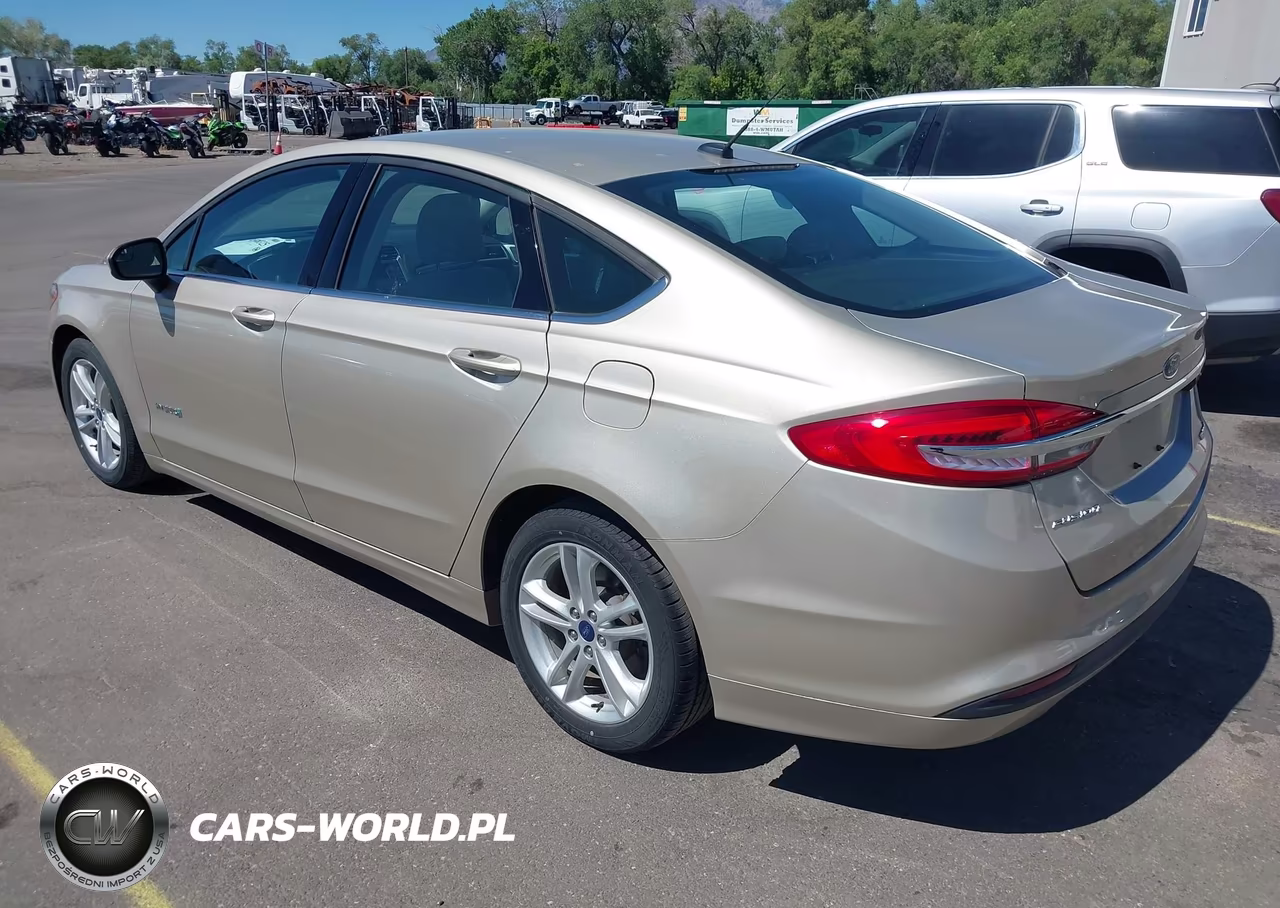 2018 Ford Fusion Hybrid S VIN:3FA6P0UU2JR209444 - 3