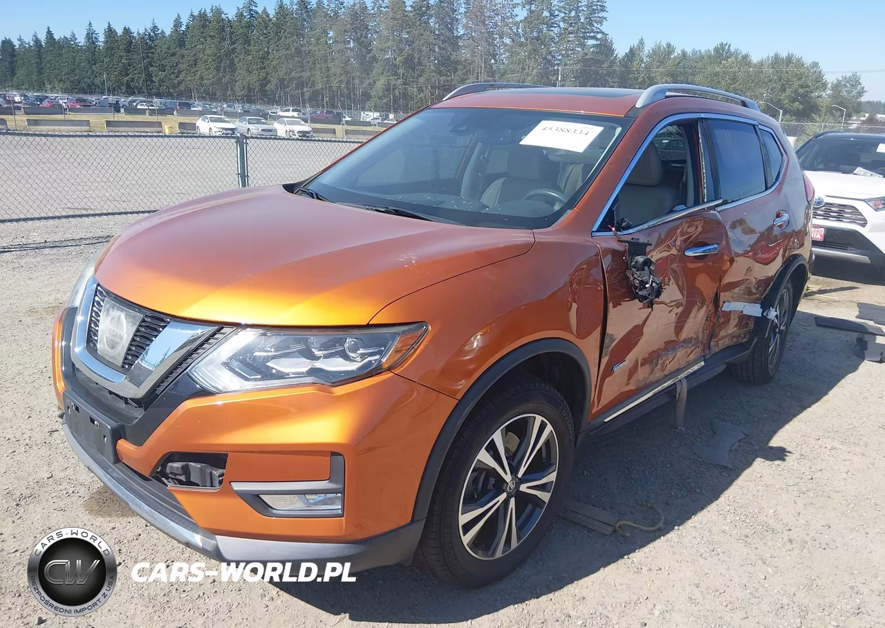 2017 Nissan Rogue Hybrid Sl VIN:5N1ET2MV3HC807410 - 2