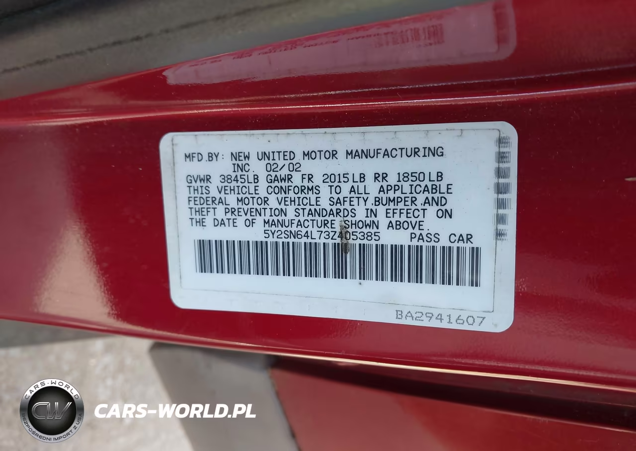 2003 Pontiac Vibe Gt VIN:5Y2SN64L73Z405385 - 9