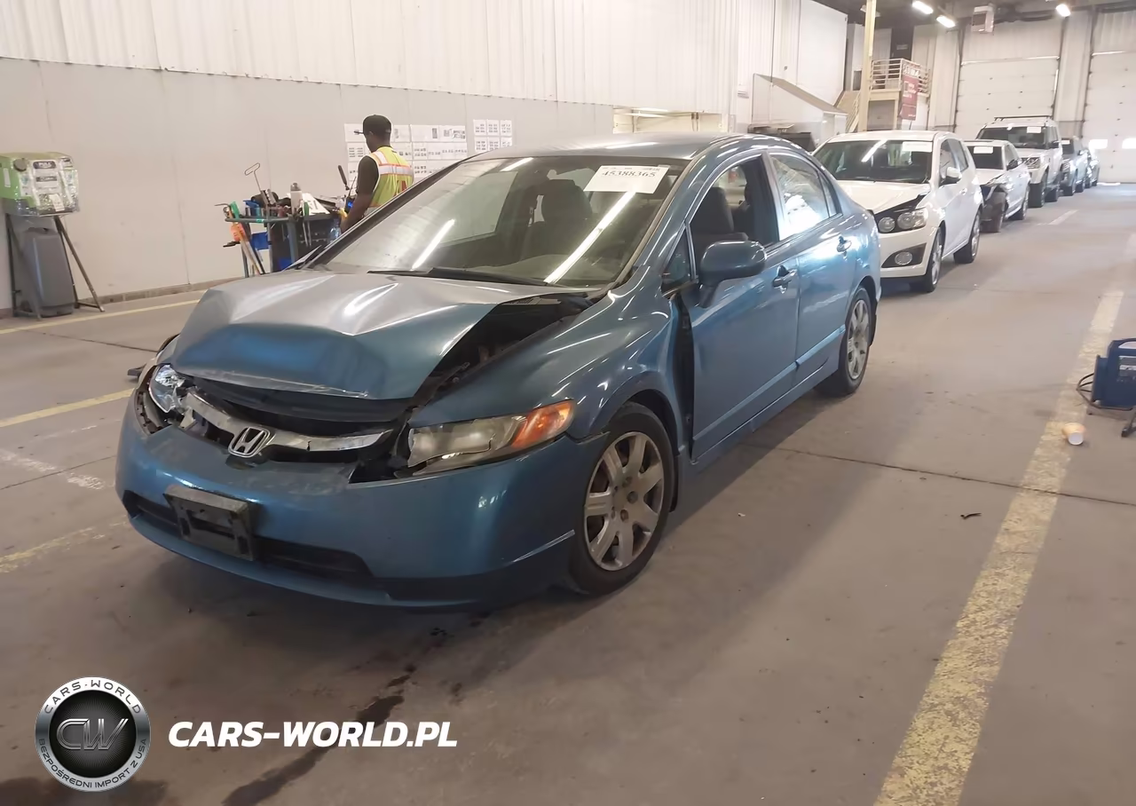 2007 Honda Civic Lx VIN:1HGFA16597L024128 - 2