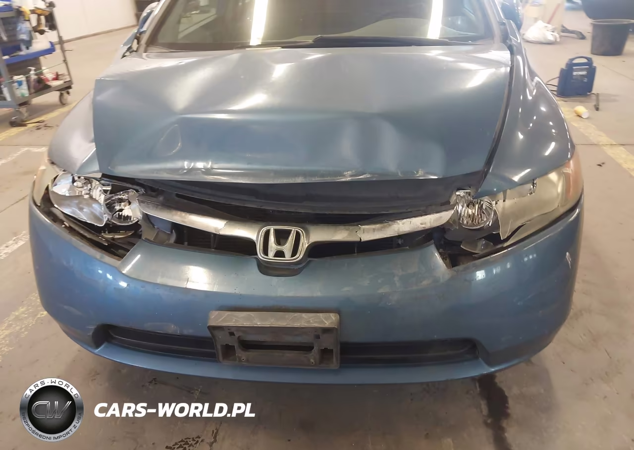 2007 Honda Civic Lx VIN:1HGFA16597L024128 - 6