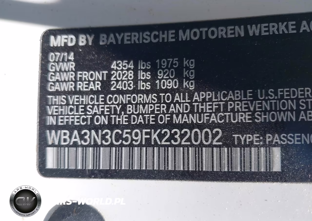 2015 BMW 428I VIN:WBA3N3C59FK232002 - 9