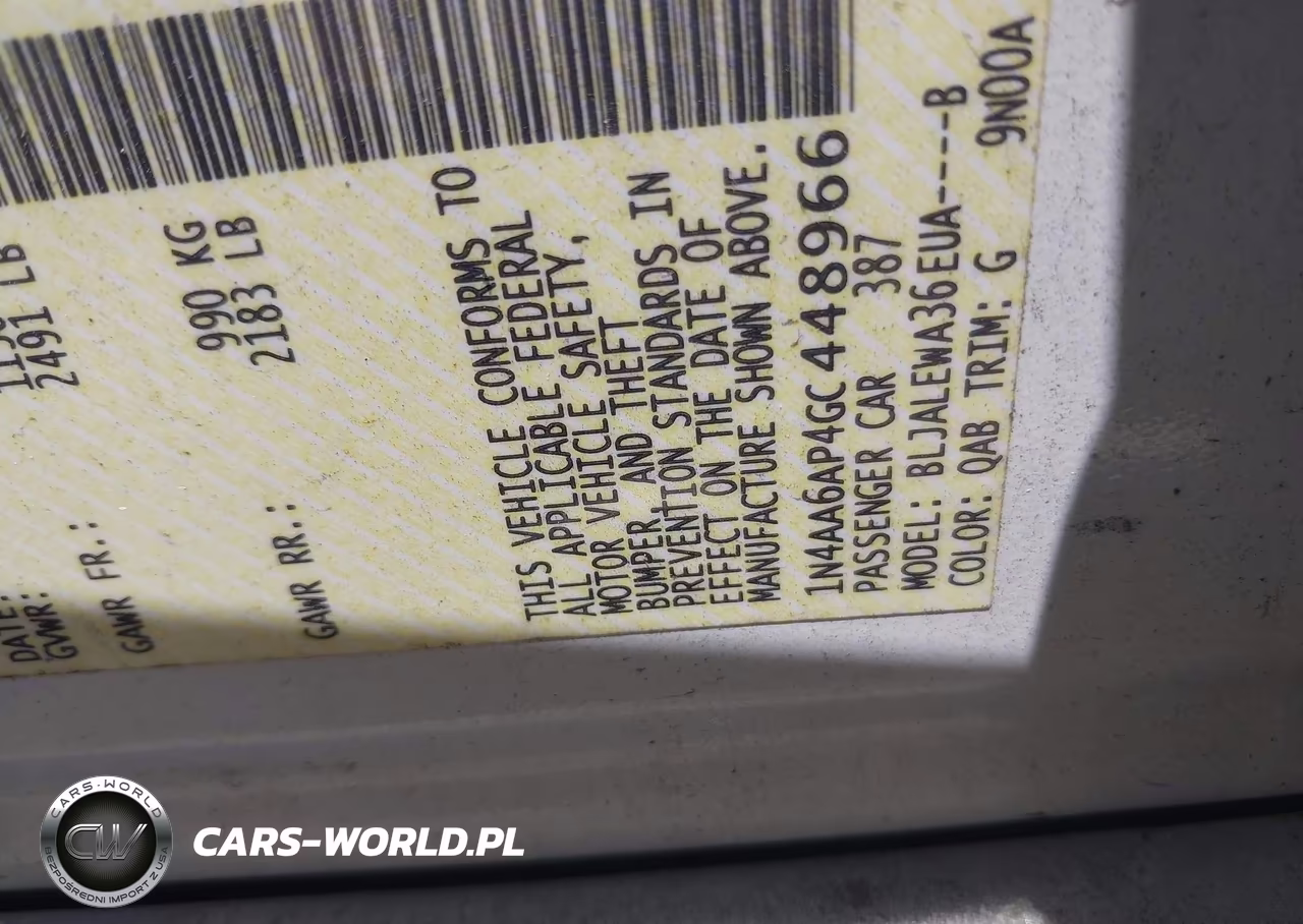 2016 Nissan Maxima 3.5 Sl VIN:1N4AA6AP4GC448966 - 9