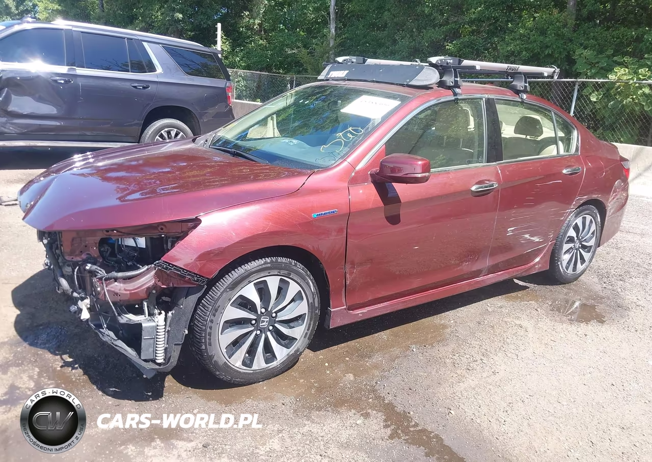 2017 Honda Accord Hybrid Touring VIN:JHMCR6F73HC020634 - 2