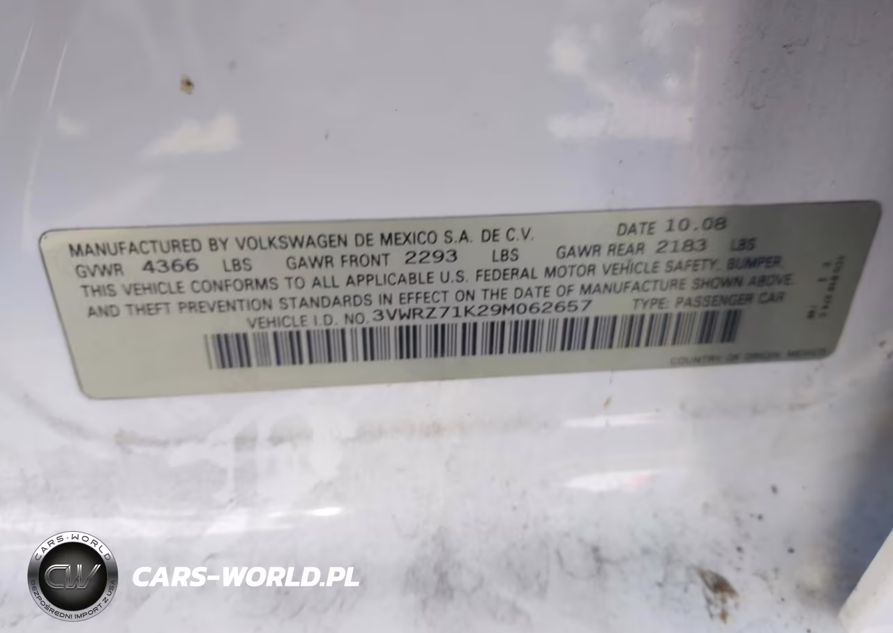 2009 Volkswagen Jetta Se-Sel VIN:3VWRZ71K29M062657 - 9