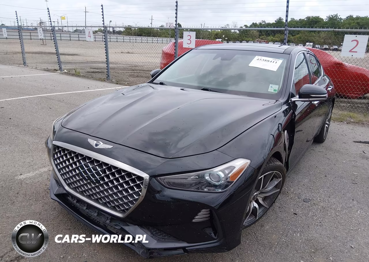 2021 Genesis G70 3.3T Rwd VIN:KMTG74LEXMU070985 - 2