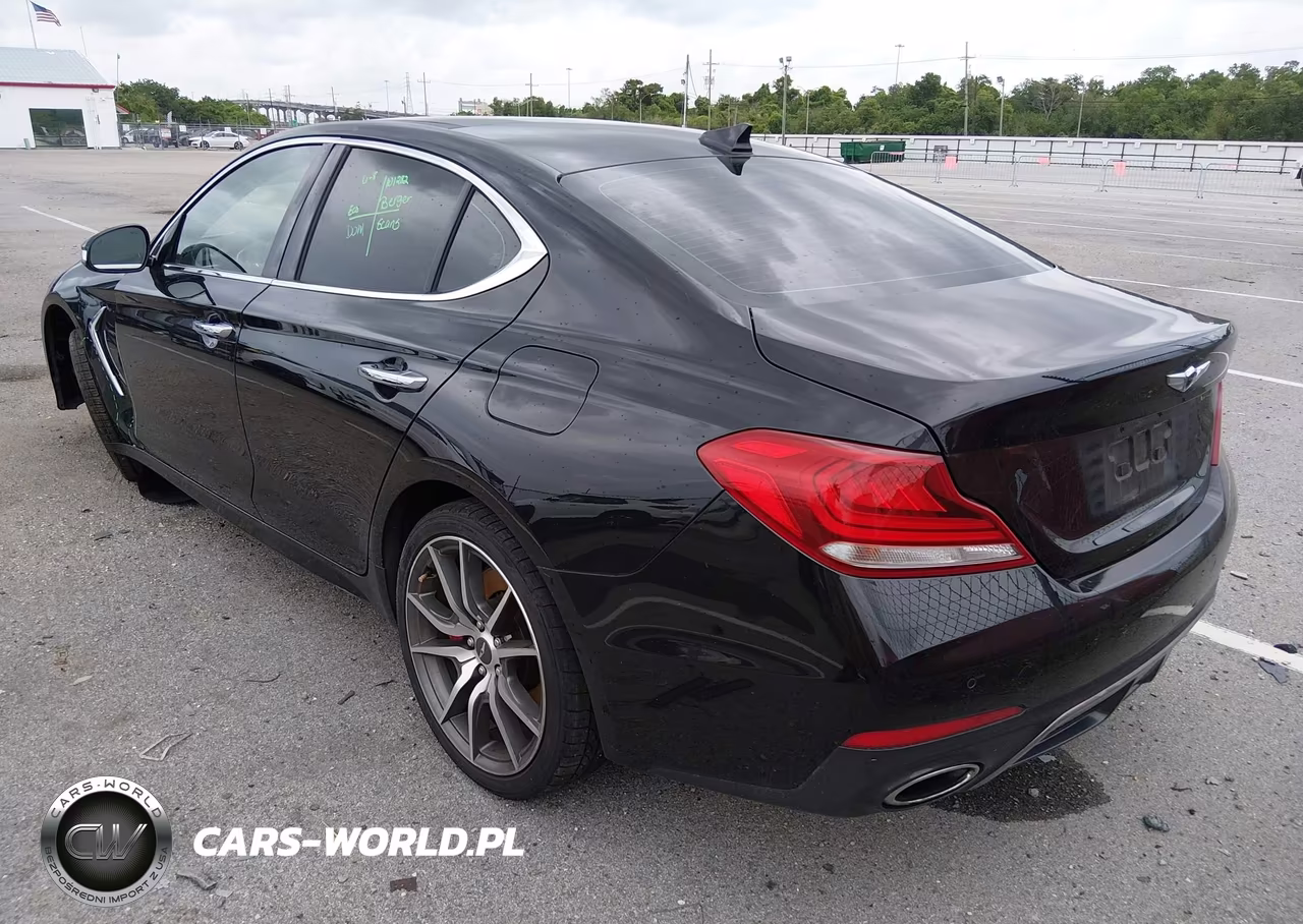 2021 Genesis G70 3.3T Rwd VIN:KMTG74LEXMU070985 - 3