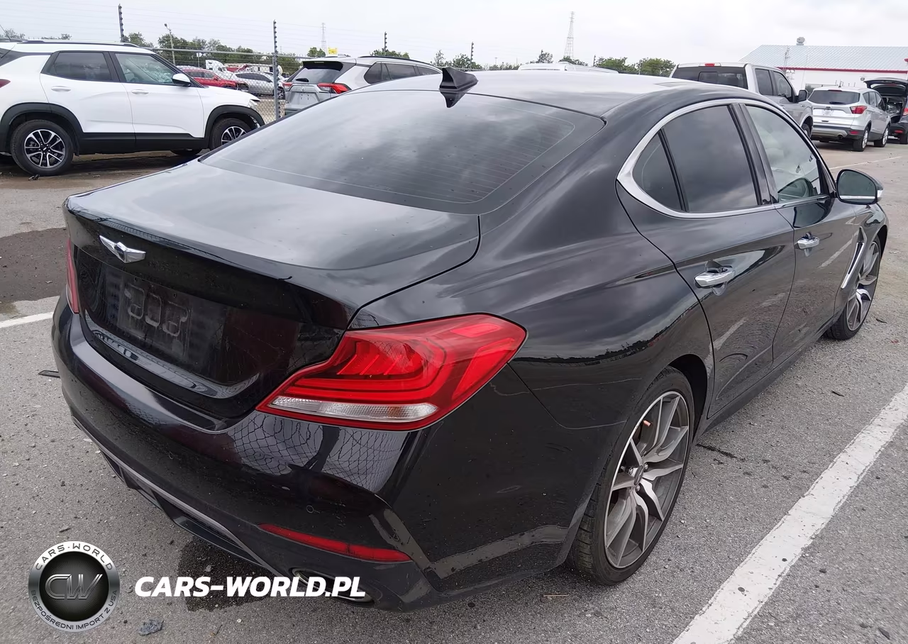 2021 Genesis G70 3.3T Rwd VIN:KMTG74LEXMU070985 - 4