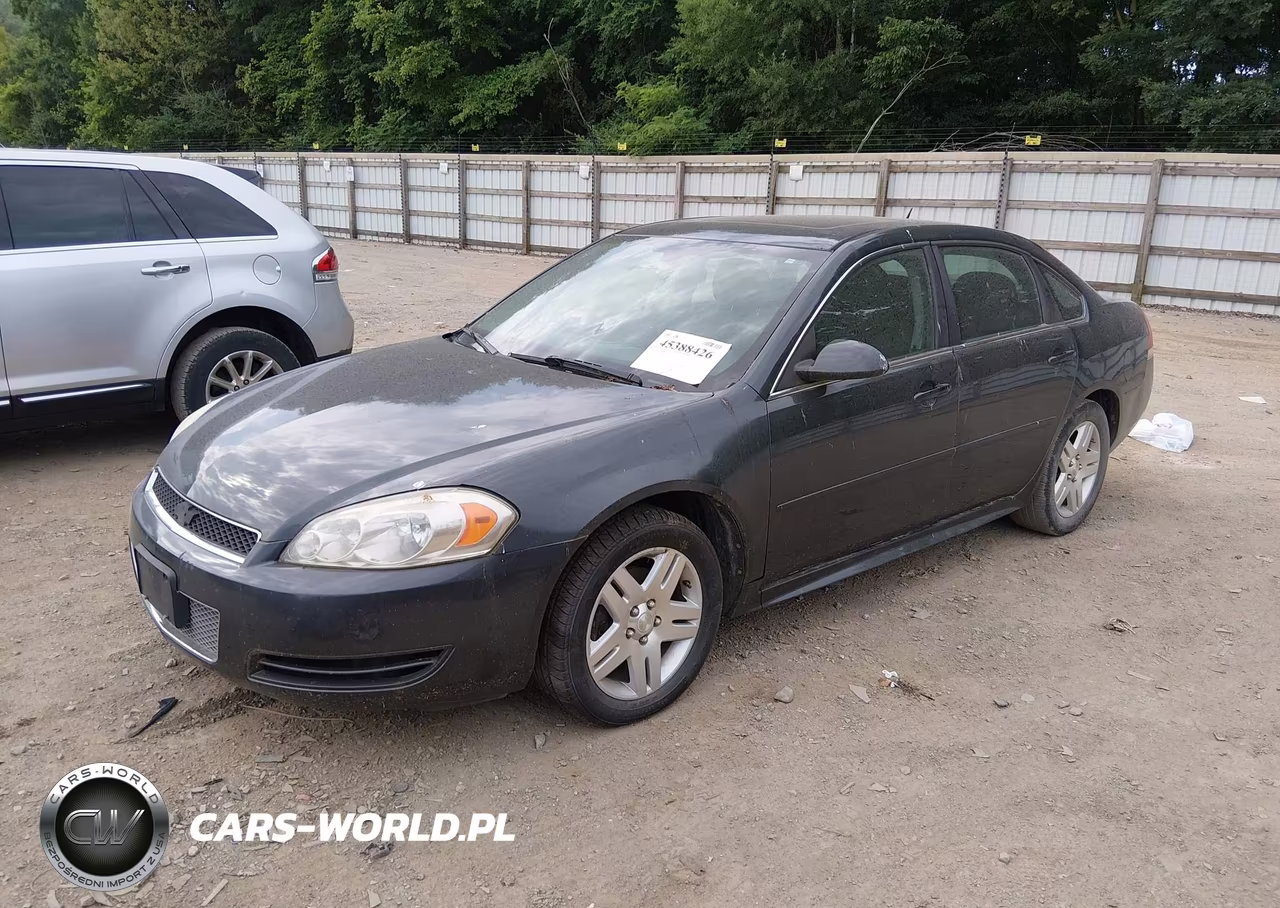 2012 Chevrolet Impala Lt VIN:2G1WG5E3XC1223573 - 2