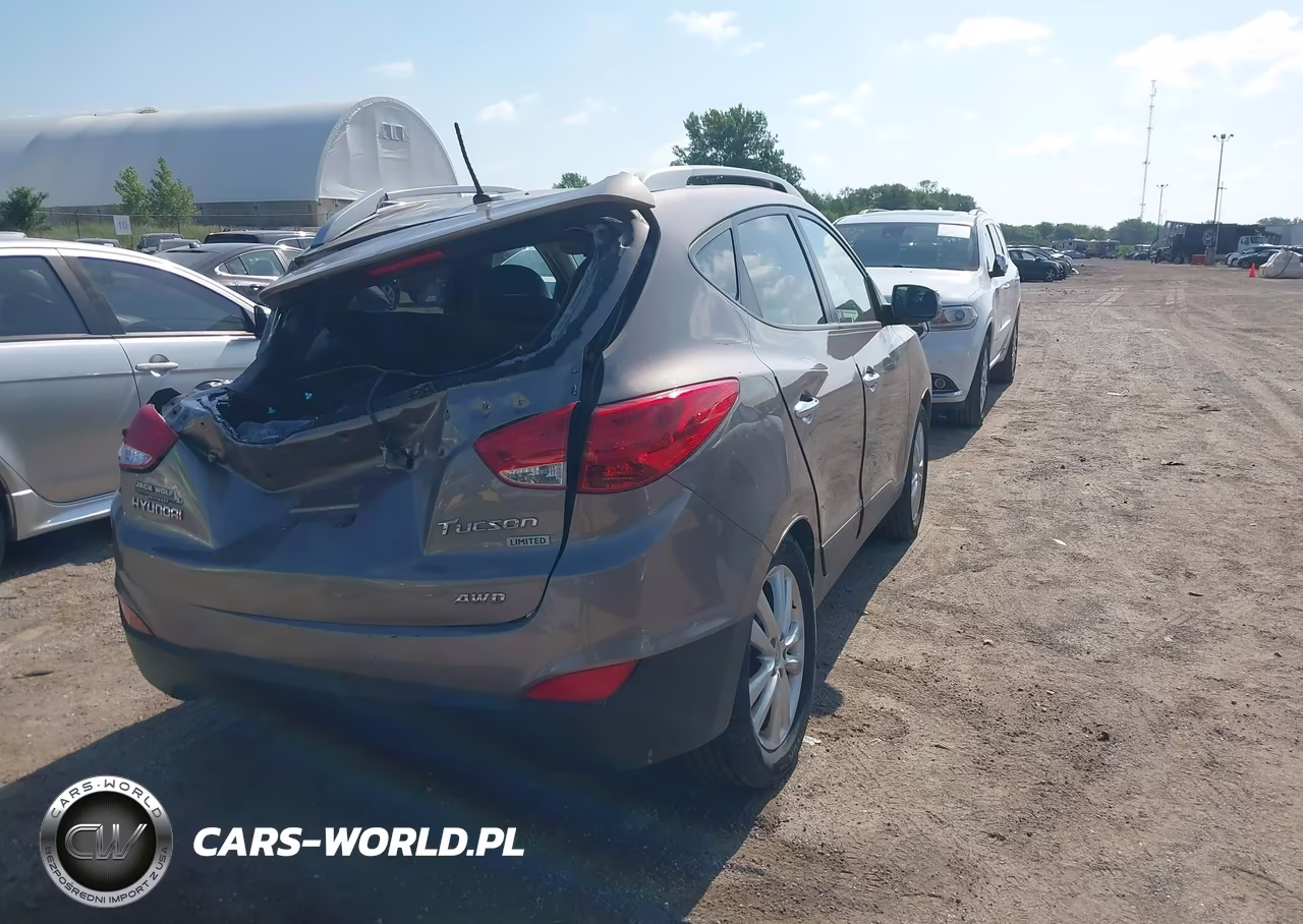 2011 Hyundai Tucson Limited VIN:KM8JUCAC3BU290468 - 4