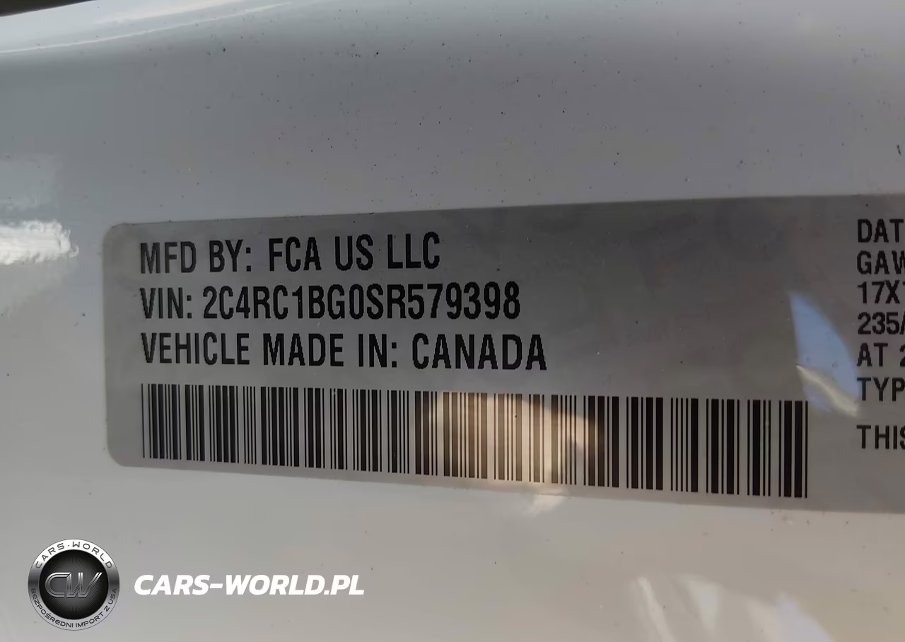 2025 Chrysler Pacifica Select VIN:2C4RC1BG0SR579398 - 9
