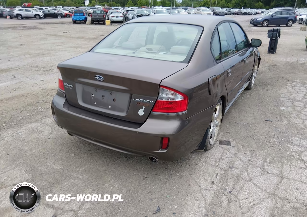 2008 Subaru Legacy (Natl) Ltd-Ltd W-Vdc VIN:4S3BL626687206849 - 4