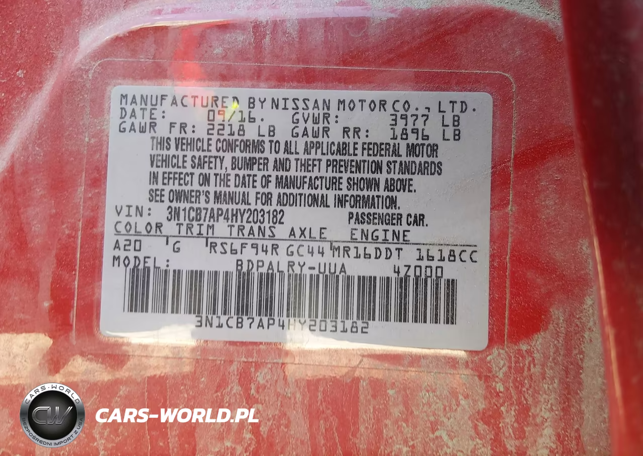 2017 Nissan Sentra Sr Turbo VIN:3N1CB7AP4HY203182 - 9