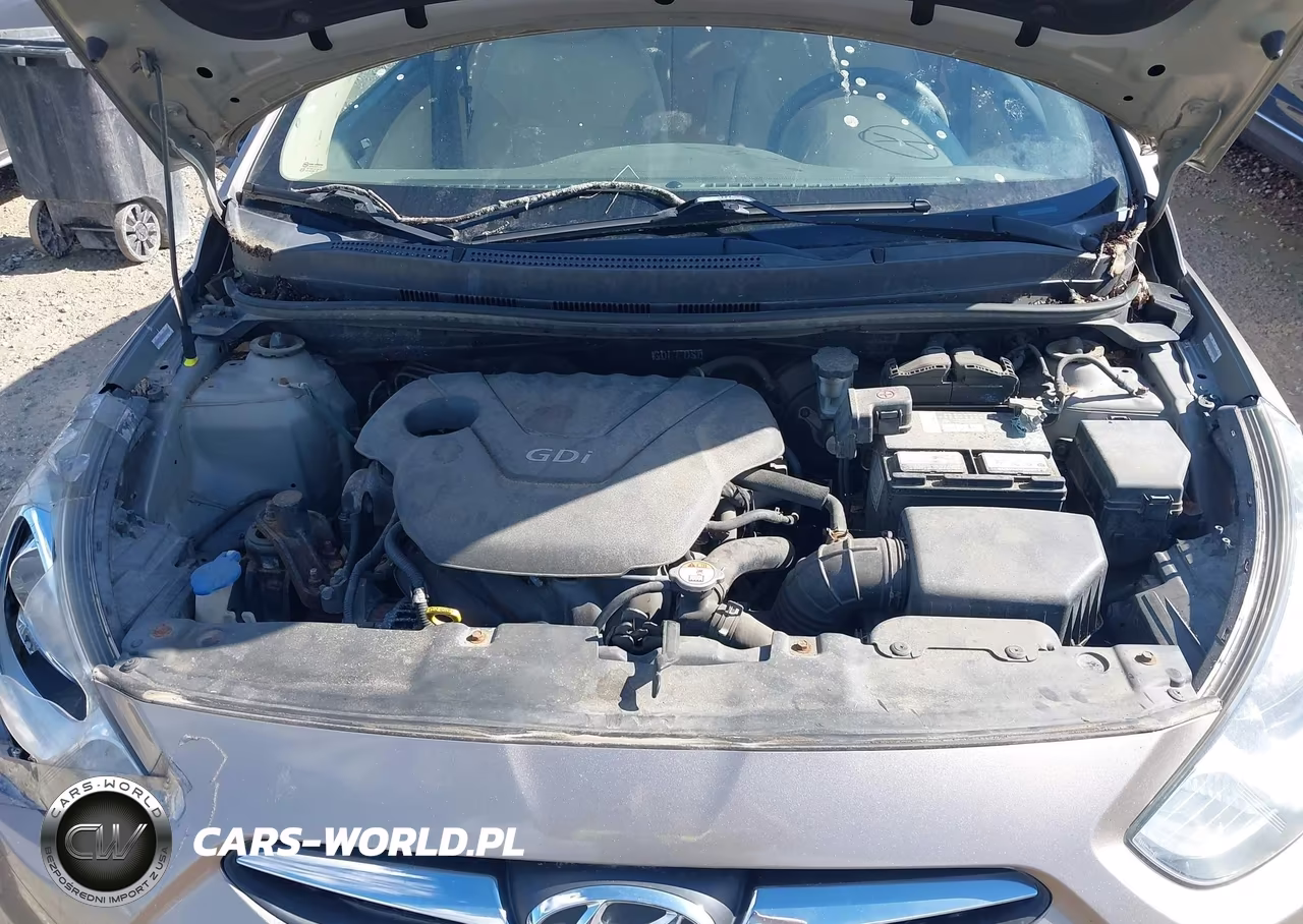 2013 Hyundai Accent Gls VIN:KMHCT4AE0DU496708 - 10