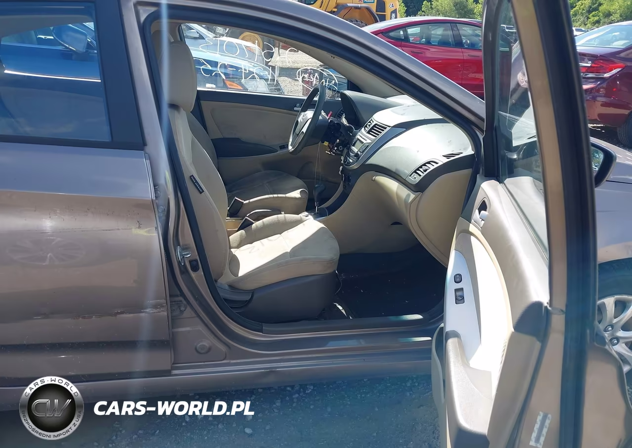 2013 Hyundai Accent Gls VIN:KMHCT4AE0DU496708 - 5
