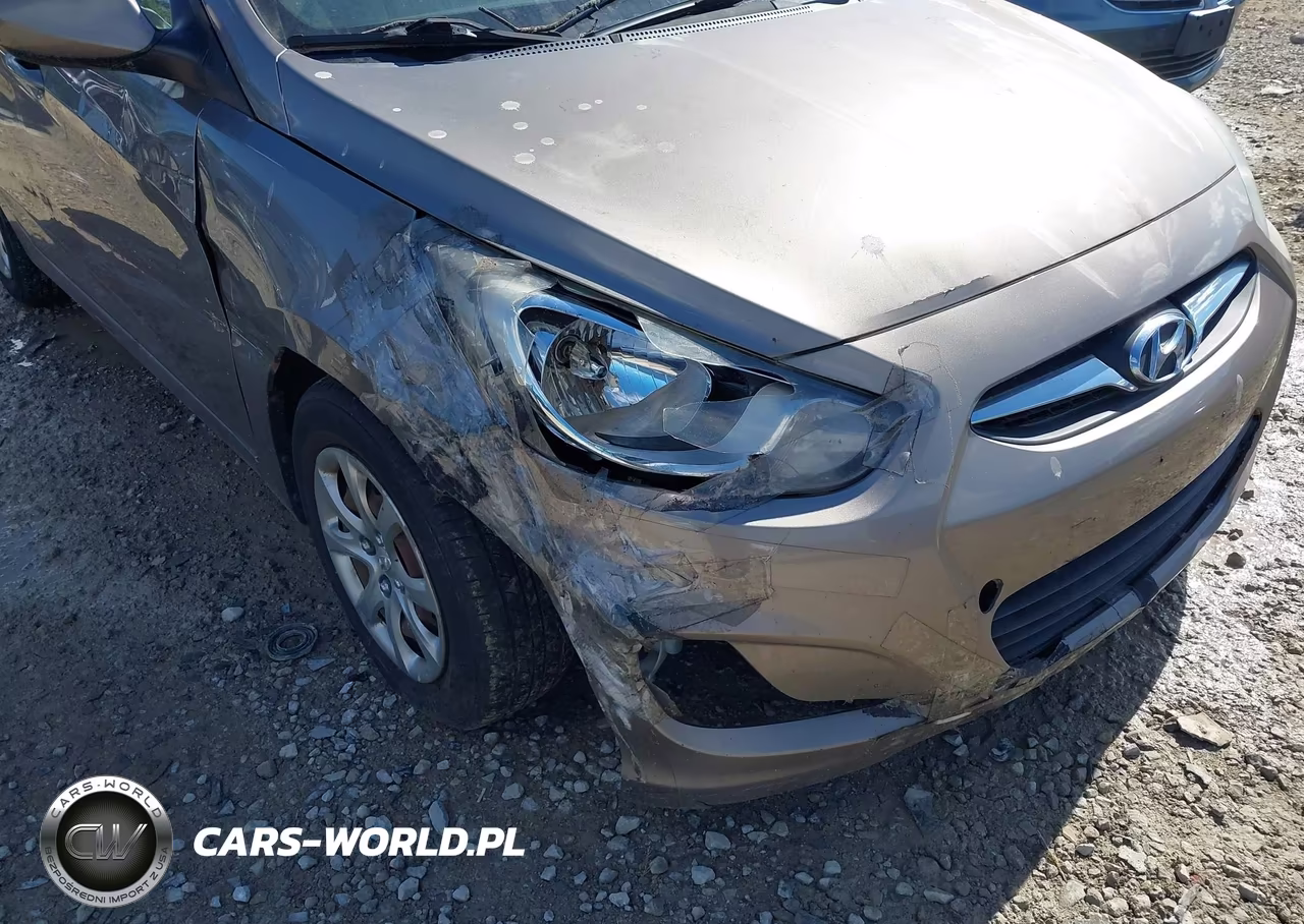 2013 Hyundai Accent Gls VIN:KMHCT4AE0DU496708 - 6