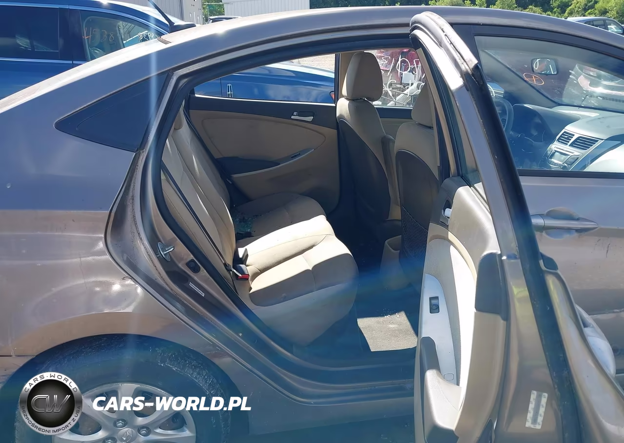 2013 Hyundai Accent Gls VIN:KMHCT4AE0DU496708 - 8