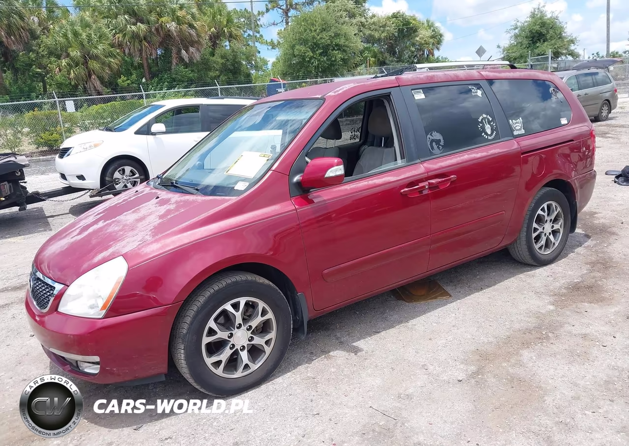 2014 Kia Sedona Lx VIN:KNDMG4C76E6587497 - 2