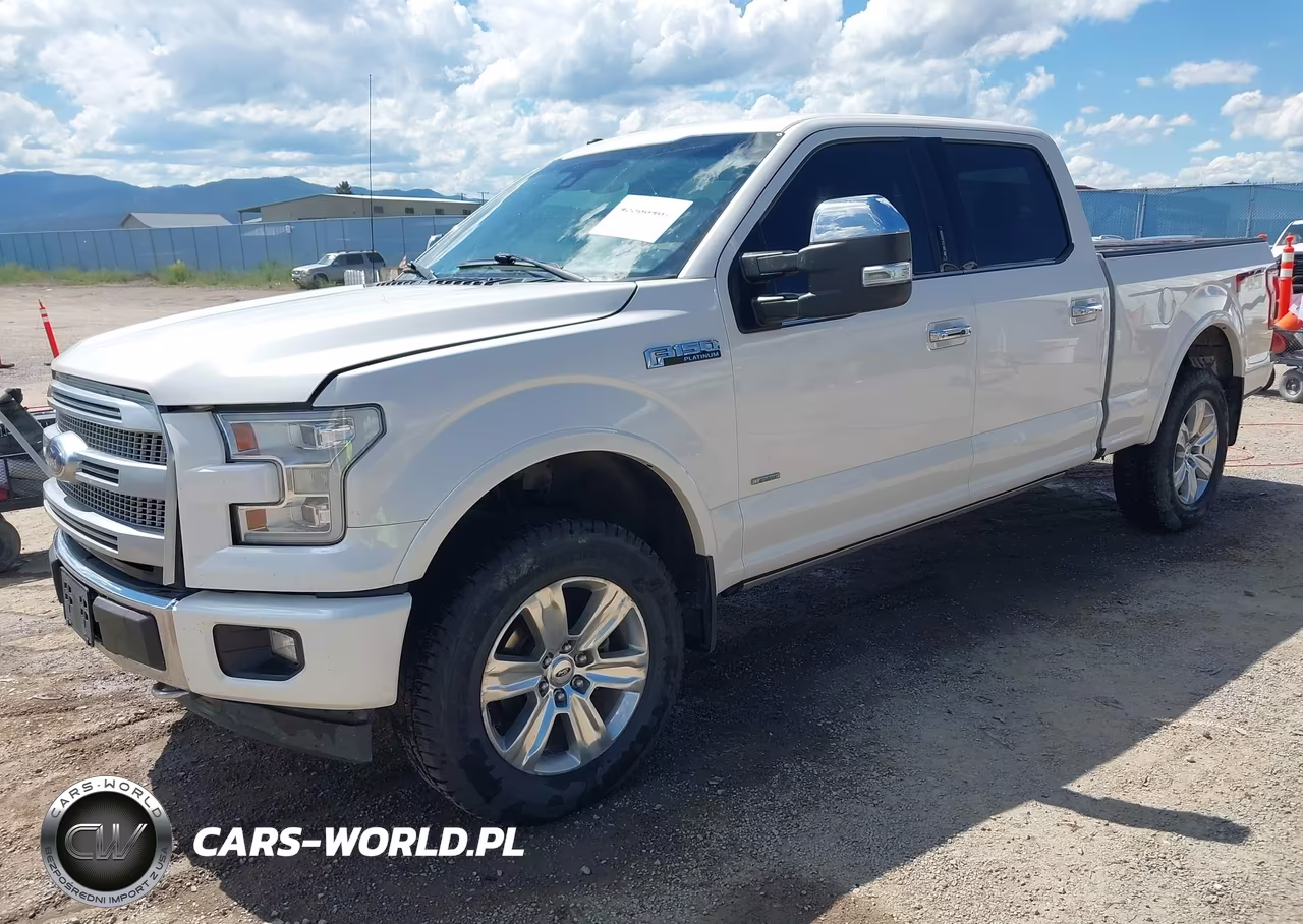2017 Ford F-150 Platinum VIN:1FTFW1EG0HFC25595 - 2