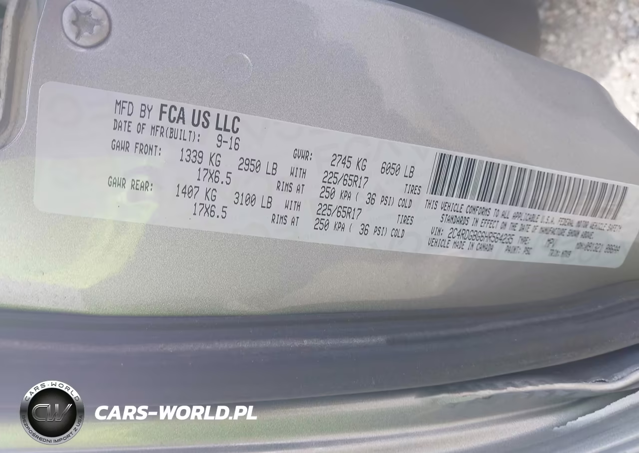 2017 Dodge Grand Caravan Se Plus VIN:2C4RDGBG6HR564235 - 9