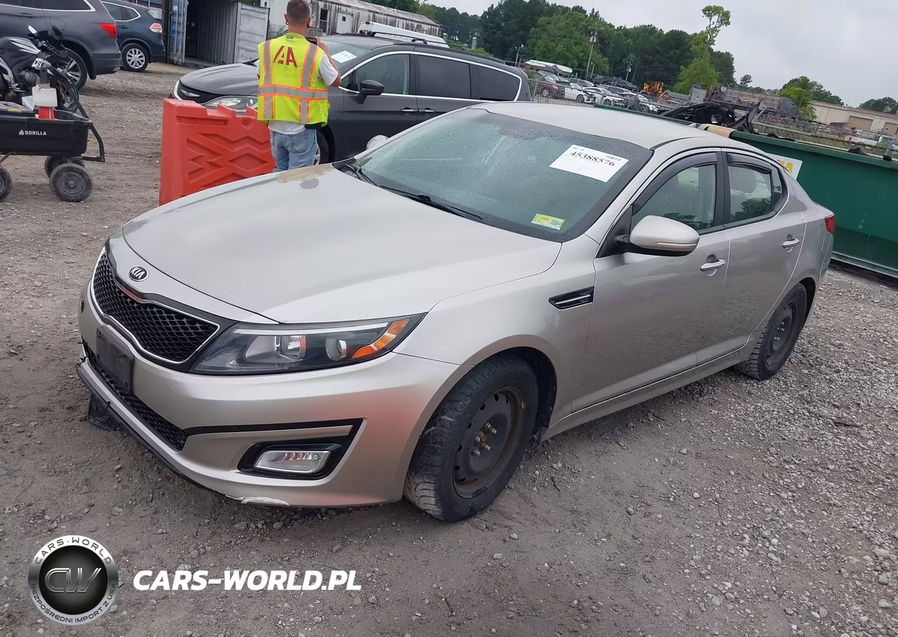 2015 Kia Optima Lx VIN:KNAGM4A71F5538446 - 2