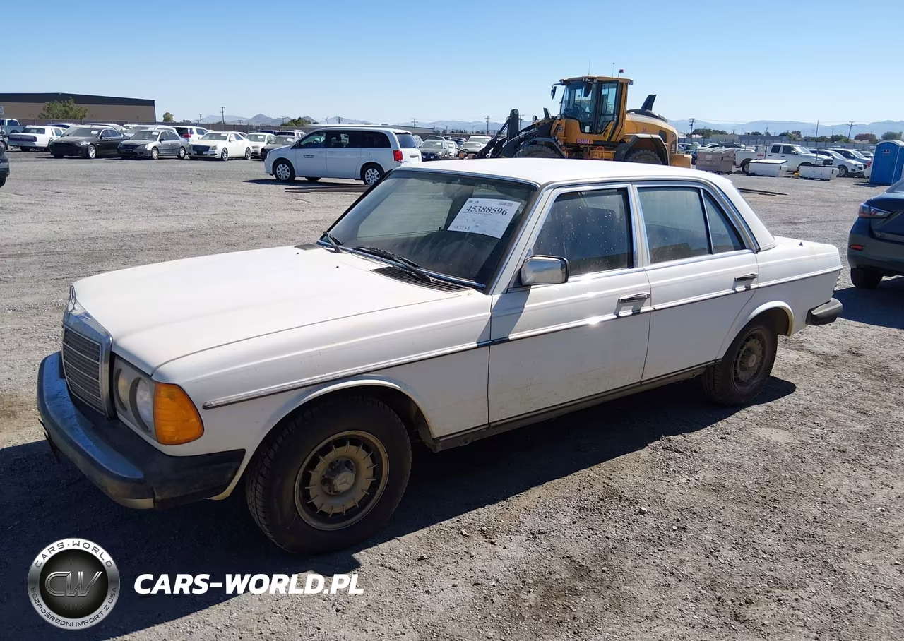1984 Mercedes-Benz 300 Dt VIN:WDBAB33A4EA161858 - 2