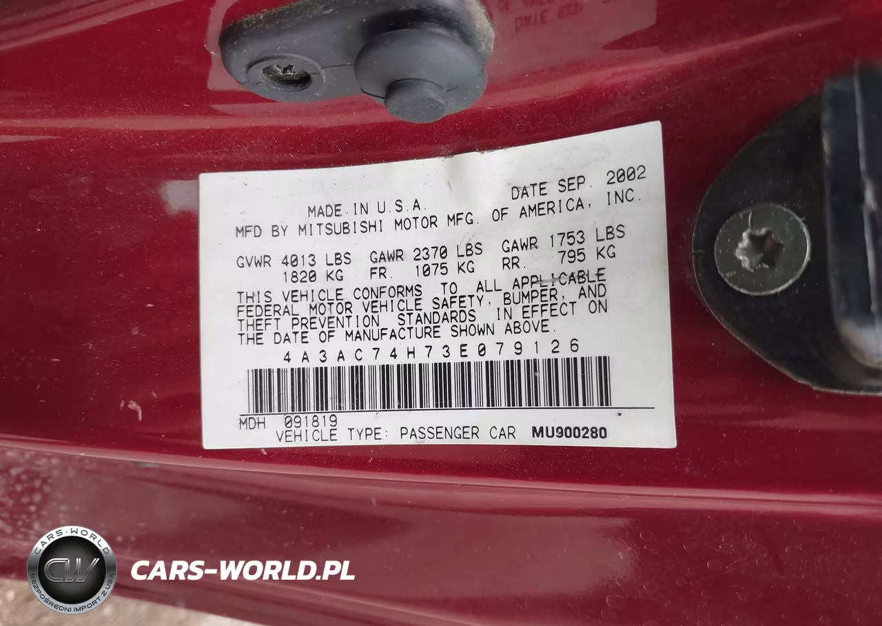 2003 Mitsubishi Eclipse Gts VIN:4A3AC74H73E079126 - 9